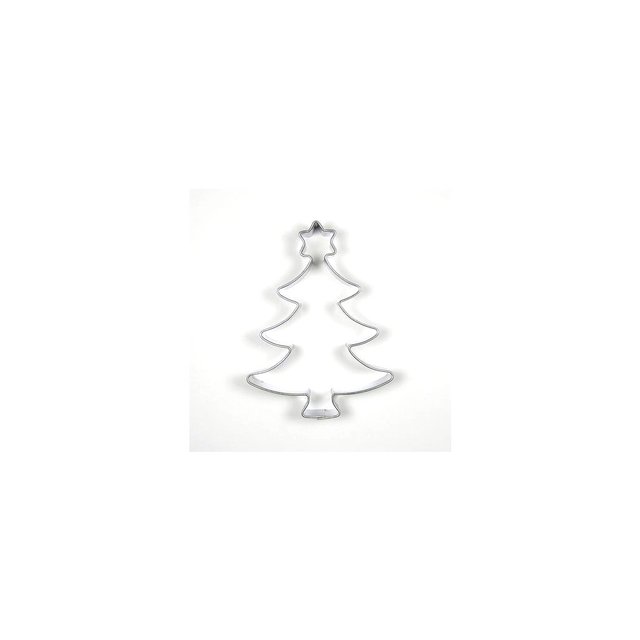 Obrázek produktu VK VYKRAJOVÁTKO NEREZ - STROMEČEK S HVĚZDOU 73x55mm