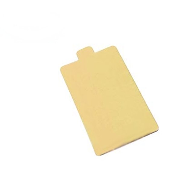 Obrázek produktu LEPENKOVÁ PODLOŽKA ZLATÁ 9,5x5,5 cm 200ks (originál)