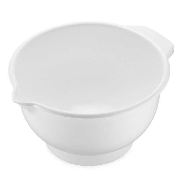 Obrázek produktu TH Miska plast šlehací s nálevkou bílá 4 l