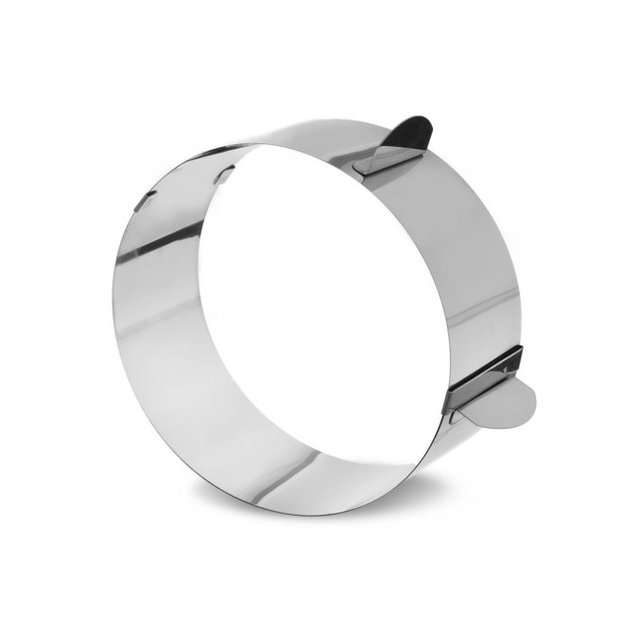 Obrázek produktu VK Forma dortová nerez posuvná kulatá pr. 15-30cm, v.8,5cm