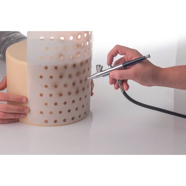 Obrázek produktu MA ŠABLONA AIRBRUSH PLAST - PUNTÍKY 230x230mm 130x130mm 2ks