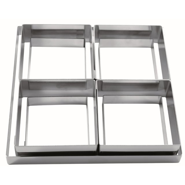 Obrázek produktu MA SADA NEREZ RÁFKŮ ČTVEREC 9ks