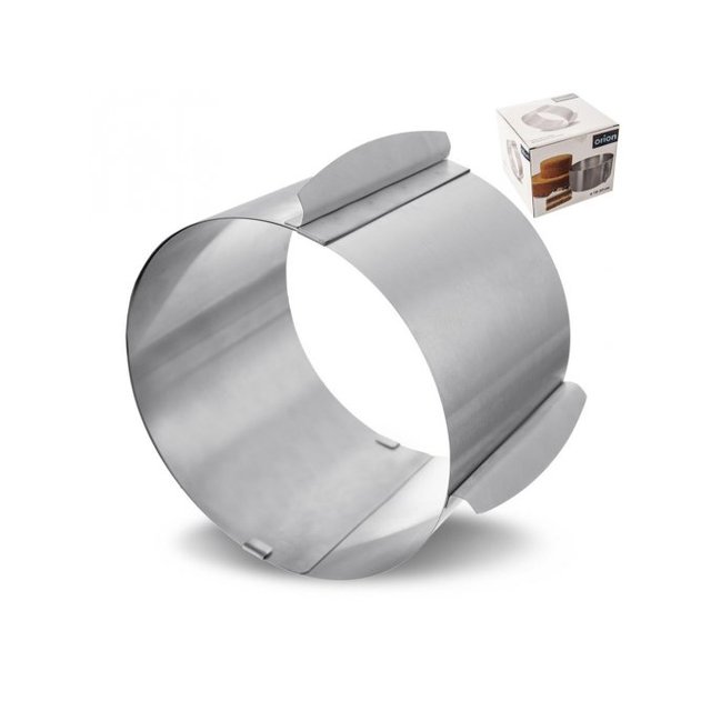 Obrázek produktu VK Forma dortová nerez posuvná kulatá pr. 16-30cm, v. 14cm