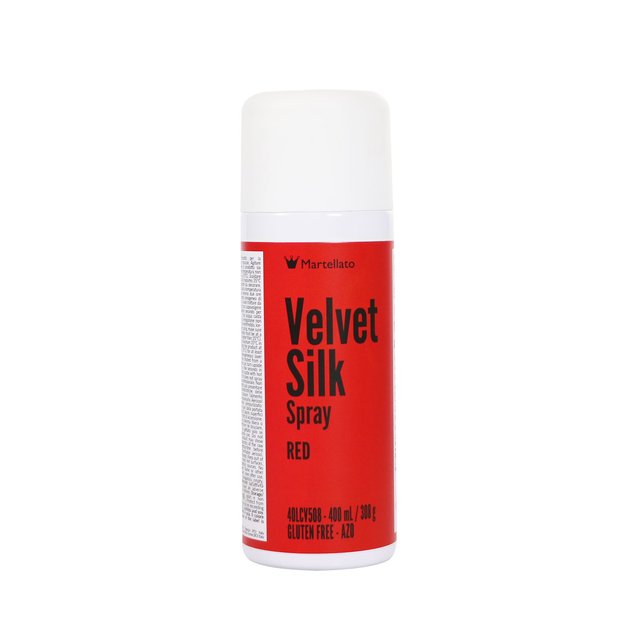 Obrázek produktu MA SPREJ VELVET SILK na olejové bázi - červený 400 ml