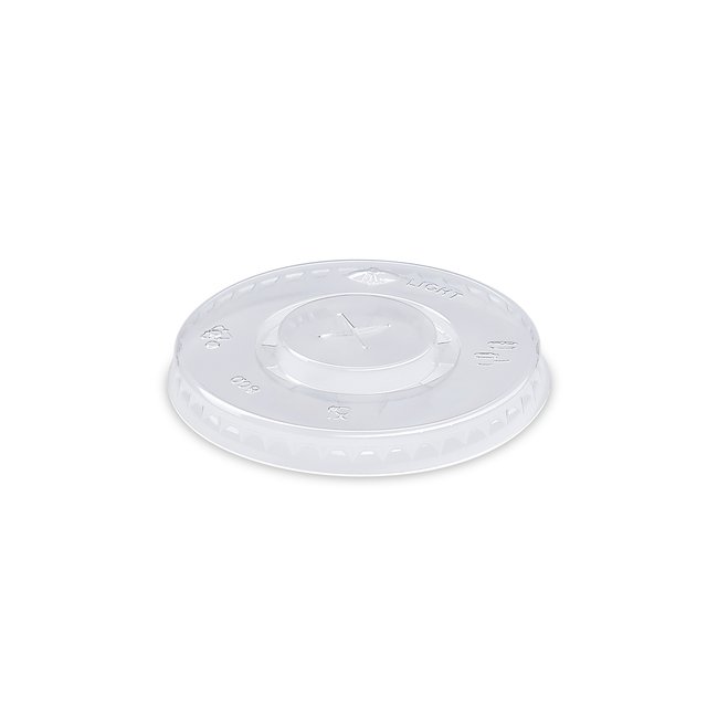 Obrázek produktu W Víčko na kelímek tříšť s otvorem křížovým pr. 80mm (vhodné na 4,7,8,10 oz) 50x100ks BÍLÉ