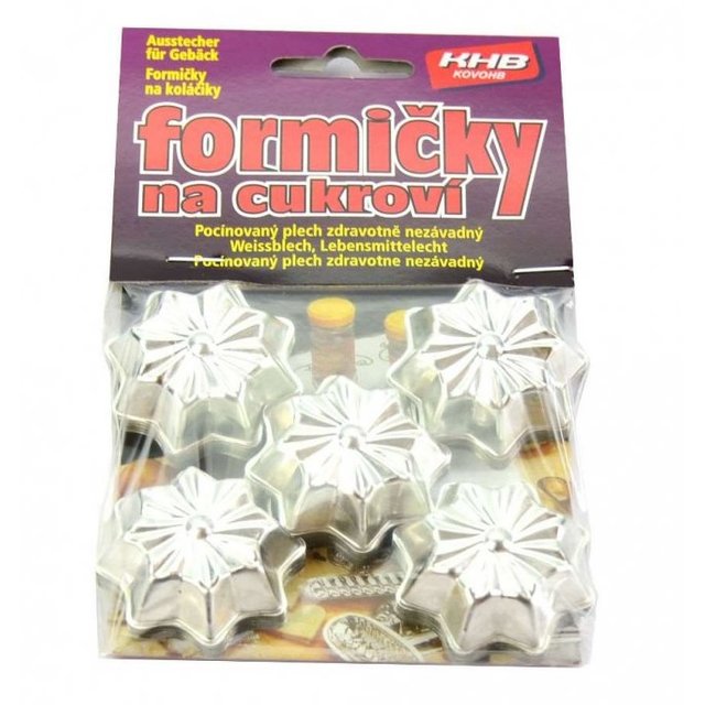 Obrázek produktu VK Formička HVĚZDA MINI pr.4cm 30ks