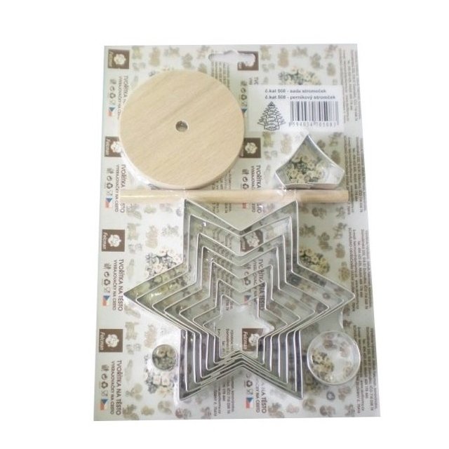 Obrázek produktu VK SADA VYKRAJOVÁTEK NEREZ - STROMEČEK 3D 12dílů