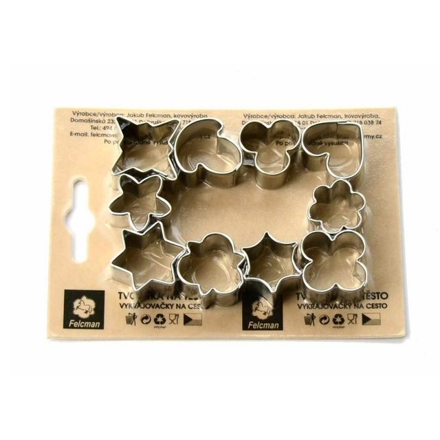 Obrázek produktu VK VYKRAJOVÁTKO NEREZ - SADA MINI VYKRAJOVÁTEK 10ks