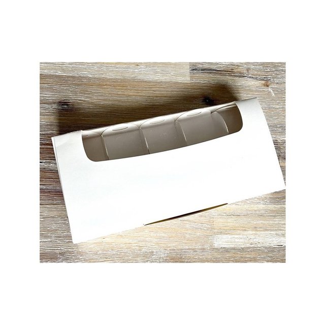 Obrázek produktu SA KRABIČKA bílá - na pečené nanuky 25,5x12x3,5cm 1ks +5x vklad (25ks v balení)