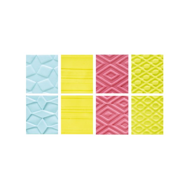 Obrázek produktu DECO SADA ŠABLON A4 na dekoraci boku dortu 4ks