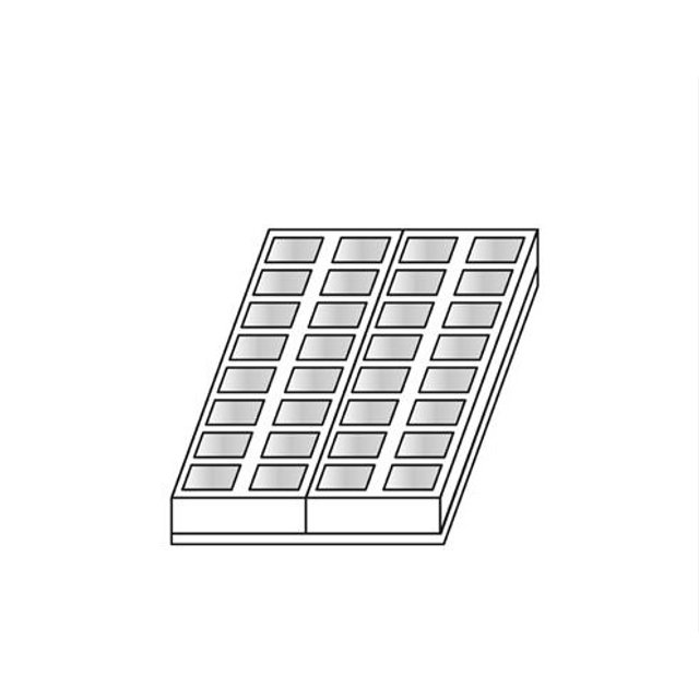 Obrázek produktu MA FORMA na dezerty - MIGNON ČTVEREC 37x37mm v.25mm 32ks