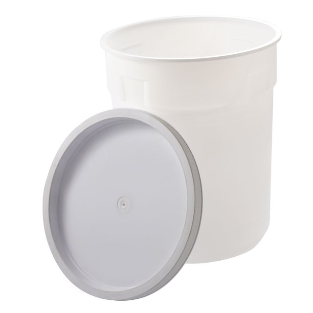 Obrázek produktu MA víko na vaničku carapina plast bílá pr.20cm, 132ks - již se nevyrábí