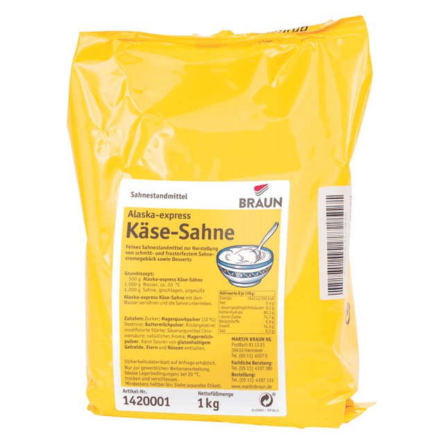 Obrázek produktu BRAUN ALASKA EXPRES tvaroh (Cream cheese) 5x1kg