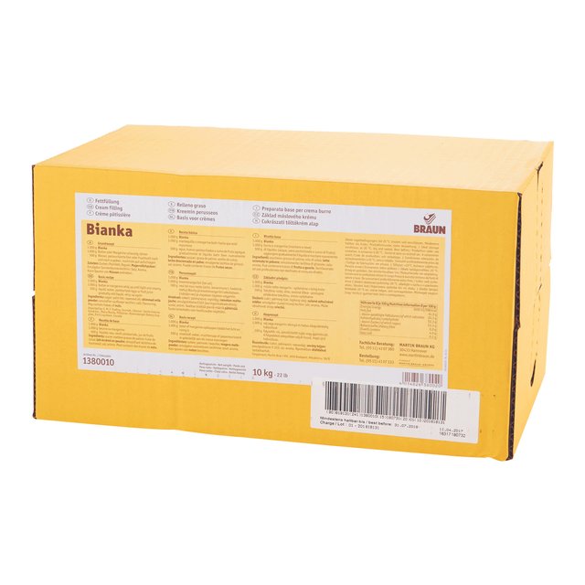 Obrázek produktu BRAUN BIANKA VANILKA základní krém 10kg