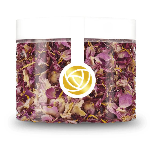 Obrázek produktu ROSIE ROSE - SUŠENÉ KVĚTY LÍSTKY RUBIN ROT (růžová, červená, žlutá) 10g