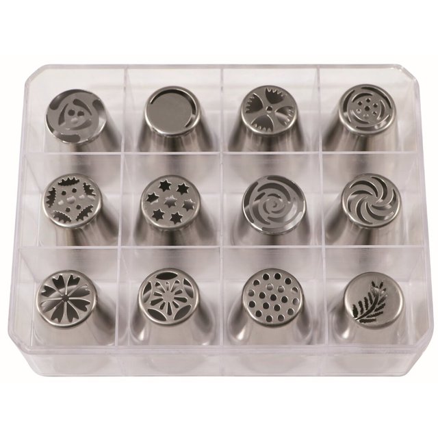 Obrázek produktu MA SADA TRUBIČEK NEREZ KVĚTINOVÝCH 12ks v krabičce