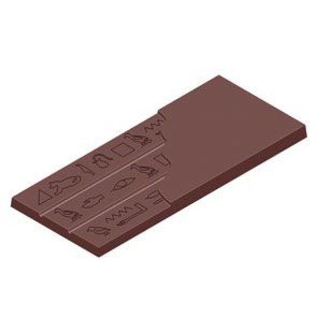 Obrázek produktu CW FORMA NA TABULKY - TABULKA HIEROGLIFY 11,7x5cm v.0,6cm 4ks 39g