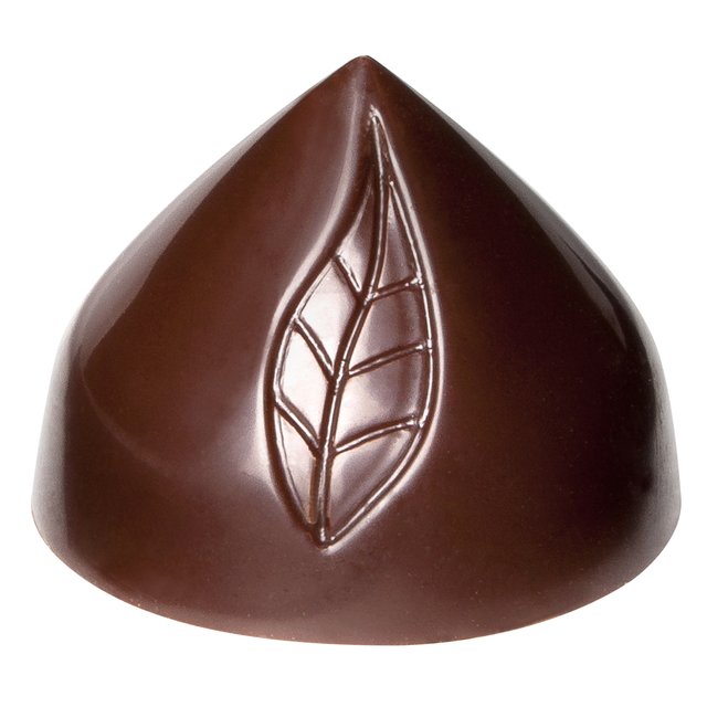 Obrázek produktu CW FORMA NA PRALINKY - DOME S LISTEM 2,6x2,6cm v.1,9cm 7,5g 21ks