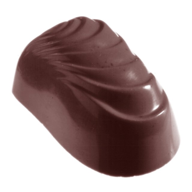 Obrázek produktu CW FORMA NA PRALINKY - VLNKY 3,5x2,1cm v.1,6cm 9g 32 ks