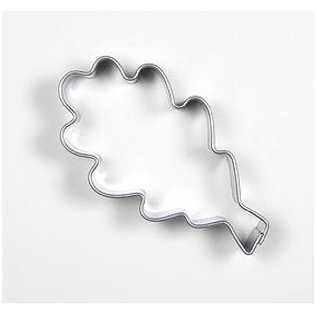 Obrázek produktu VK VYKRAJOVÁTKO NEREZ - DUBOVÝ LIST 59x30mm