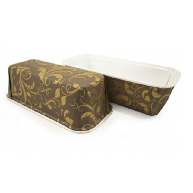 Obrázek produktu FORMA PAPÍROVÁ - HNĚDÁ S ORNAMENTEM 158x54x50mm 60ks