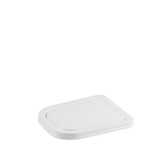 Obrázek produktu ER VÍKO NA VANU EXPORT BÍLÉ PLAST 2,5l (17x15x0,5cm, 90ks) KULATÝ OKRAJ