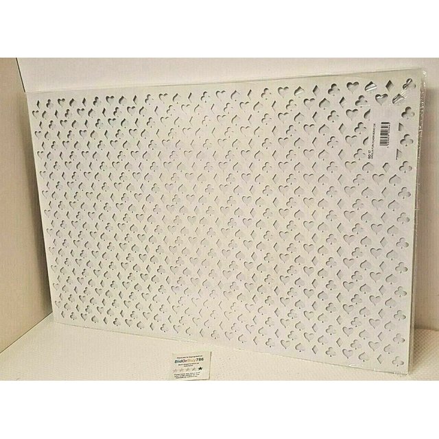 Obrázek produktu MA Mřížka bílý plast 60x40cm KARTY