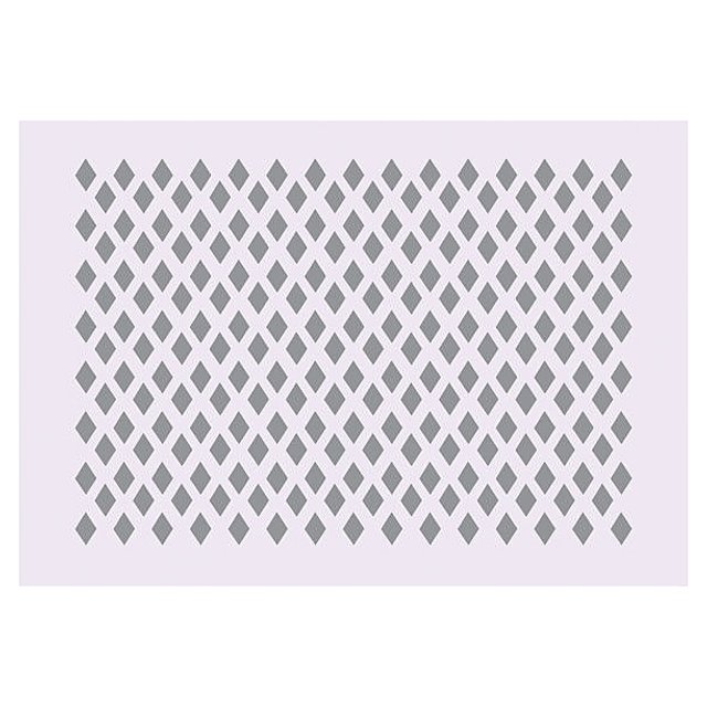 Obrázek produktu MA Mřížka bílý plast 60x40cm KOSOČTVEREC