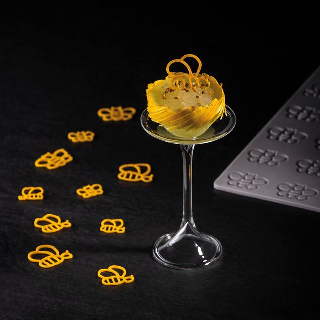 Obrázek produktu PAV FORMA SILIKON černá - 30x20cm - VČELIČKY - 20x1,5mm;25x1,5mm;30x1,5mm     52ks