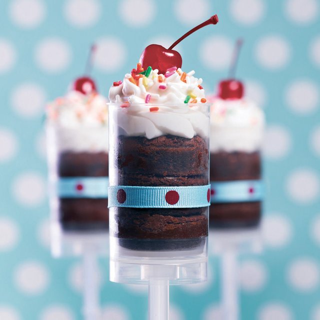 Obrázek produktu MA FORMY NA DEZERTY - PUSH UP pr.9cm 100ks AKCE