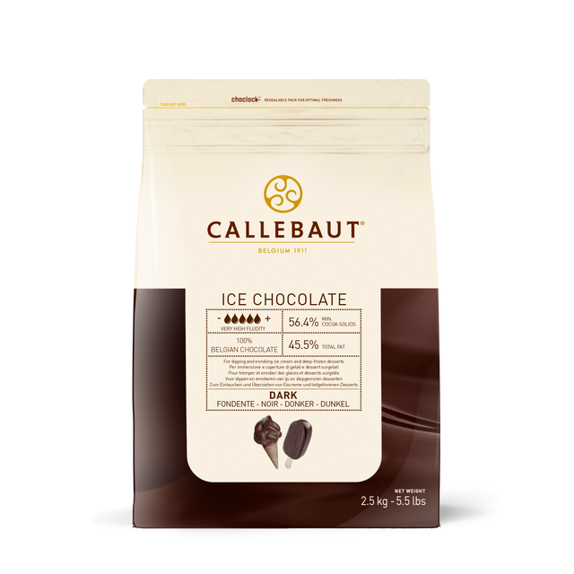 Obrázek produktu C ICE CHOC DARK (čokoláda na polévání tmavá v peckách) 4x2,5 kg