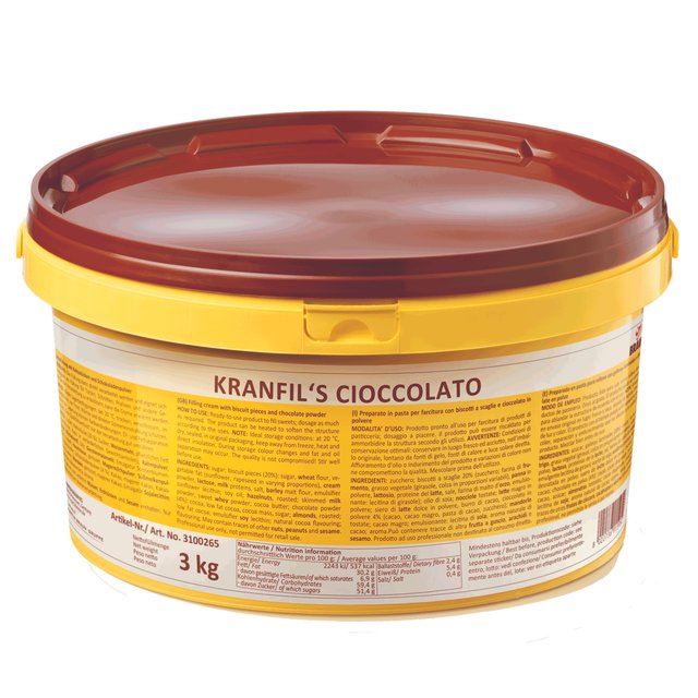 Obrázek produktu BRAUN KRANFILS ČOKOLÁDA náplň s křupinkami 3kg