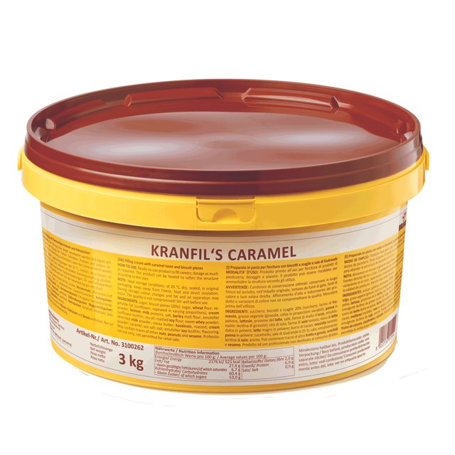 Obrázek produktu BRAUN KRANFILS KARAMEL náplň s křupinkami 3kg