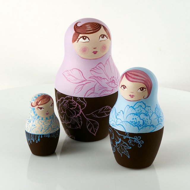 Obrázek produktu PAV FORMA PLAST Matrioška 4ks 20,15,10 a 5cm