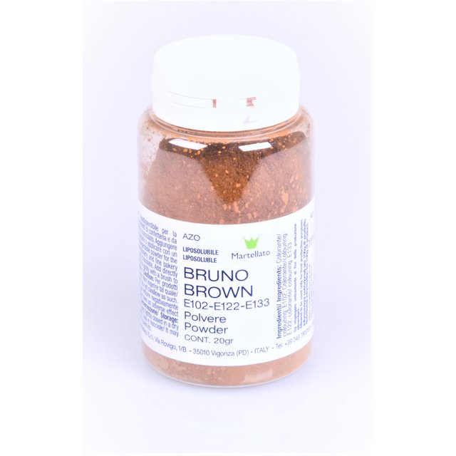 Obrázek produktu MA BARVA V PRÁŠKU rozpustná v tucích HNĚDÁ 20g - sleva 50% (po datu min trvanlivosti)