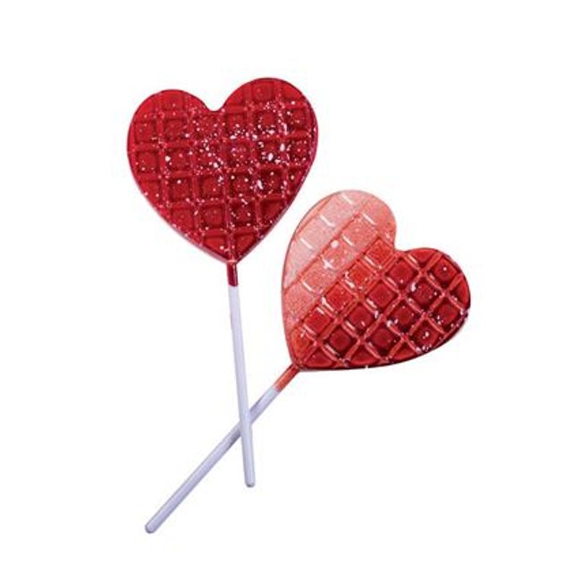 Obrázek produktu MA FORMA NA LÍZÁTKA - SRDCE plast na 8 ks