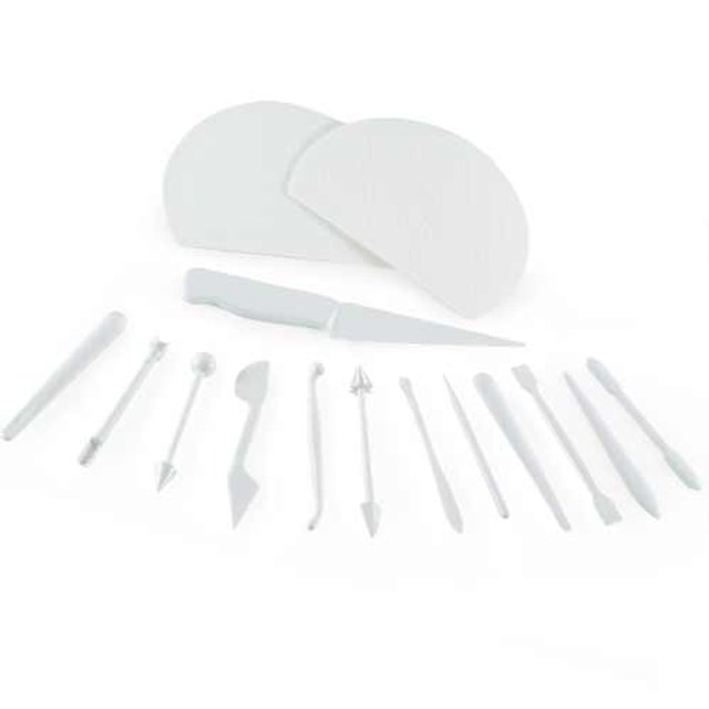 Obrázek produktu MA SADA KOSTIC - nástrojů na modelování, nože a karty v kufříku