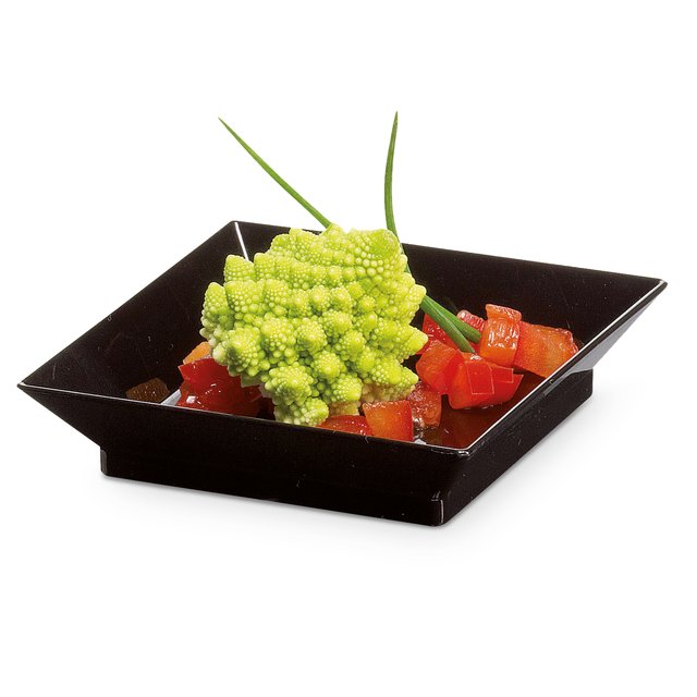 Obrázek produktu CO MISKA HRANATÁ ČERNÁ PLAST 6x6x1,5cm 360 ks