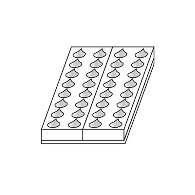 Obrázek produktu MA FORMA na dezerty - MIGNON KAPKA 50x35mm v.25mm 32ks