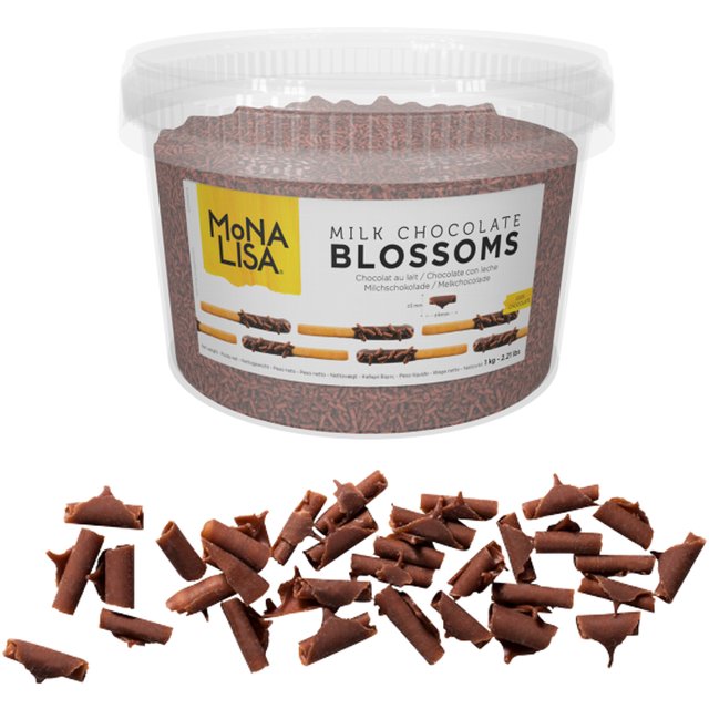 Obrázek produktu ML ČOKOLÁDOVÉ HOBLINKY MIKRO MLÉČNÉ 4x1 kg