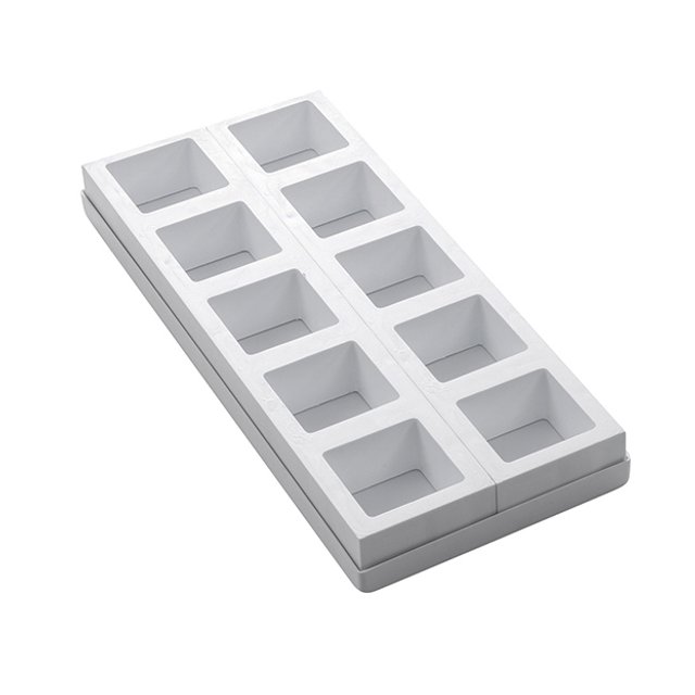 Obrázek produktu MA FORMA na dezerty - MONOPORCE ČTVEREC 59x59mm v.40mm 10ks