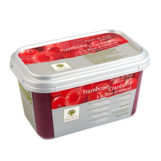 Obrázek produktu RAVIFRUIT MRAŽENÉ PYRÉ MALINA-BRUSINKA-IBIŠEK 5x1kg