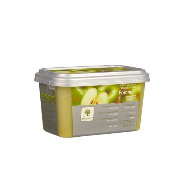 Obrázek produktu RAVIFRUIT MRAŽENÉ PYRÉ ZELENÉ JABLKO 5x1kg
