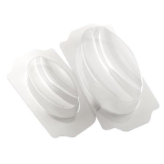 Obrázek produktu MA FORMA NA MRAŽENÝ DEZERT PLAST SADA 3x4ks- OVÁL vzor 10x5,5cm SE SLEVOU 50%