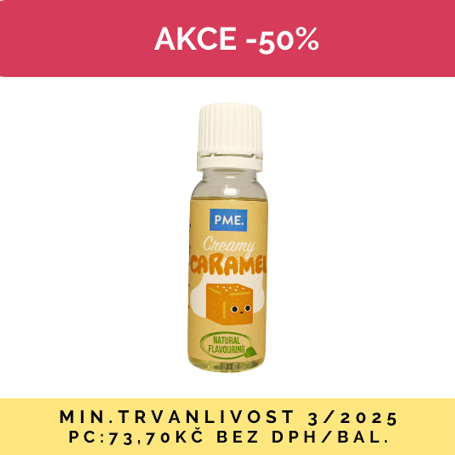 Obrázek produktu PME Aroma přírodní Karamel 25ml - SLEVA 50% 3/25