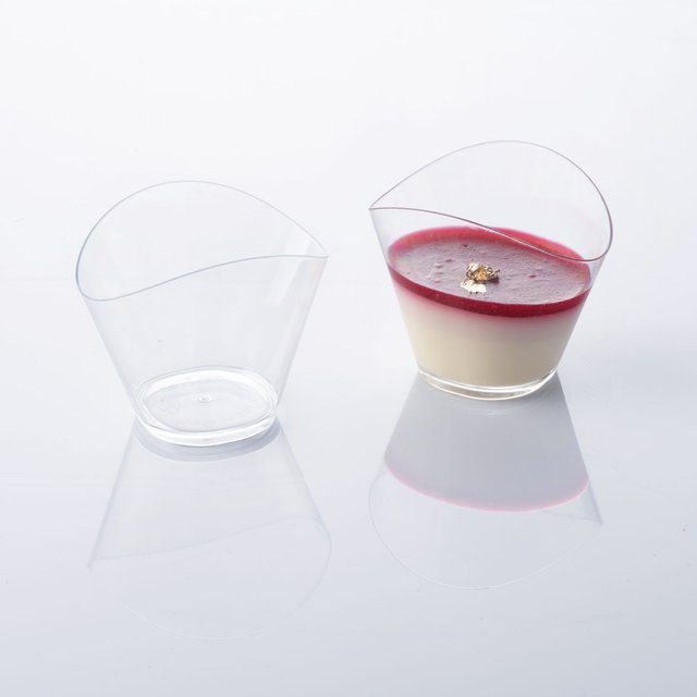 Obrázek produktu MA KELÍMEK WAVE plast čirý 120ml 5x100ks