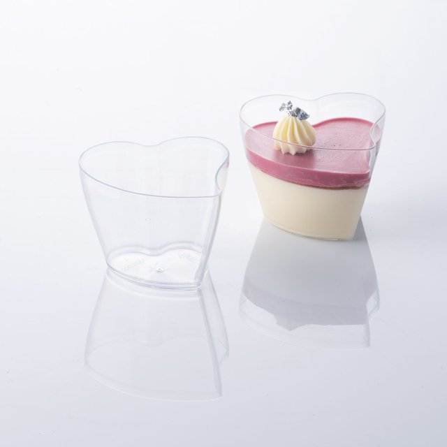 Obrázek produktu MA KELÍMEK LOVE plast čirý100ml 5x100ks