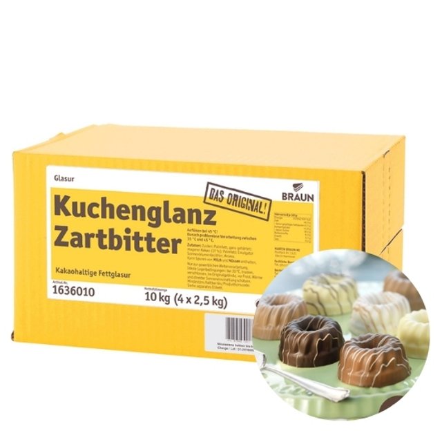 Obrázek produktu BRAUN CAKEGLOSS POLEVA HOŘKÁ pecky 10kg