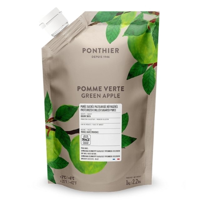 Obrázek produktu PONTHIER PYRÉ JABLKO ZELENÉ GRANNY SMITH (green apple) chlazené 6x1kg