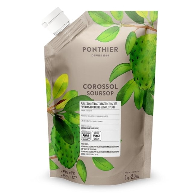 Obrázek produktu PONTHIER PYRÉ GRAVIOLA (Soursop) chlazené 6x1kg